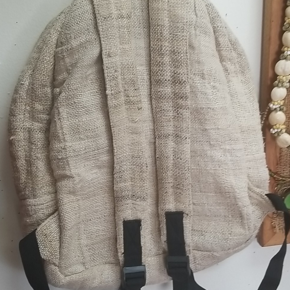 Burlap Backpack - image 3